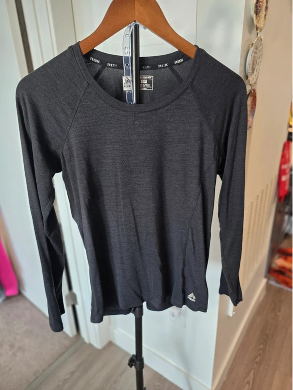 Reebok RBX Performance Long Sleeve Shirt Small Black
